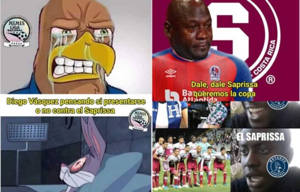 Los divertidos memes que dejó el primer partido de la final de Liga Concacaf que perdió el Motagua (1-0) contra el Saprissa en Costa Rica.