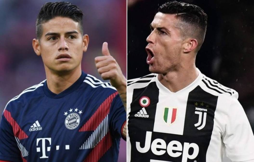 James Rodríguez todavía no sabe donde jugará la próxima temporada, pero pretendientes no le faltan. El colombiano no cuenta para Zidane en el Real Madrid, sin embargo, su amigo Cristiano Ronaldo le ha pedido a la directiva de la Juventus el fichaje del cafetero. El portugués quiere tener a James de nuevo como compañero de equipo.