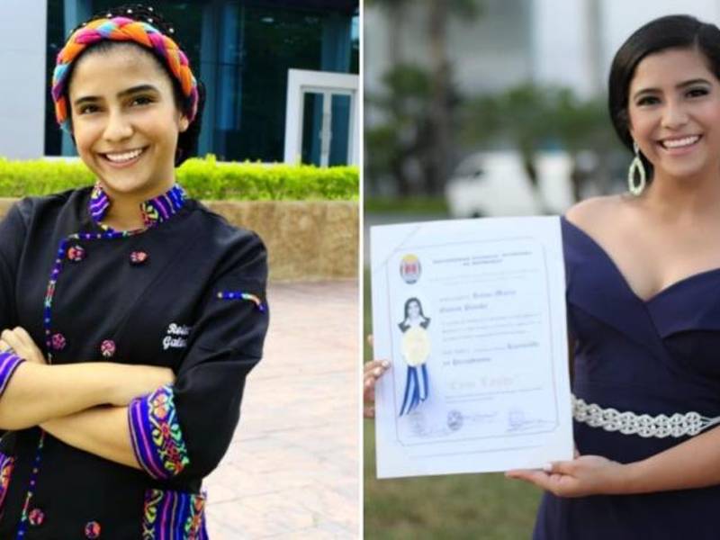 Reina es chef profesional y también licenciada en Periodistmo.