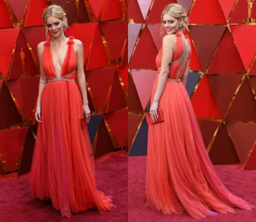 La modelo y actriz australiana Samara Weaving.