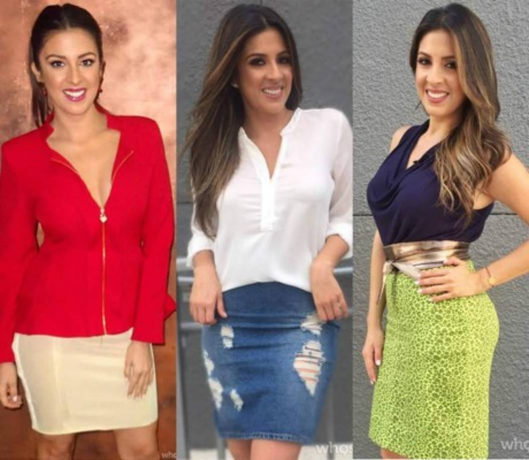 La catracha también dentro de su guardarropa tiene conjuntos de faldas que le combinan muy bien con la forma de su cuerpo.