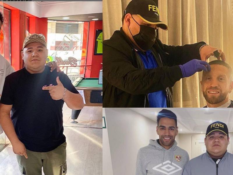 César Merino es el barbero de muchos futbolistas reconocidos de la Liga de España.