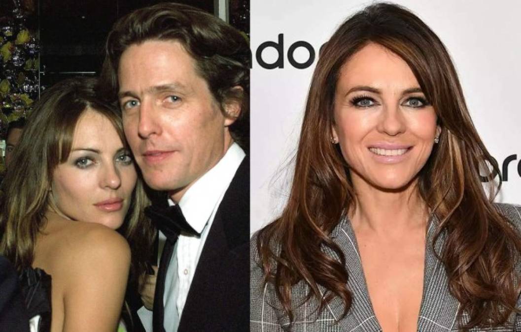 Elizabeth Hurley<br/>En el año 2000, la actriz y modelo británica se separó del actor Hugh Grant, tras atraparlo ¡in fraganti! junto a la prostituta Divine Brown, lo que condujo a su divorcio.