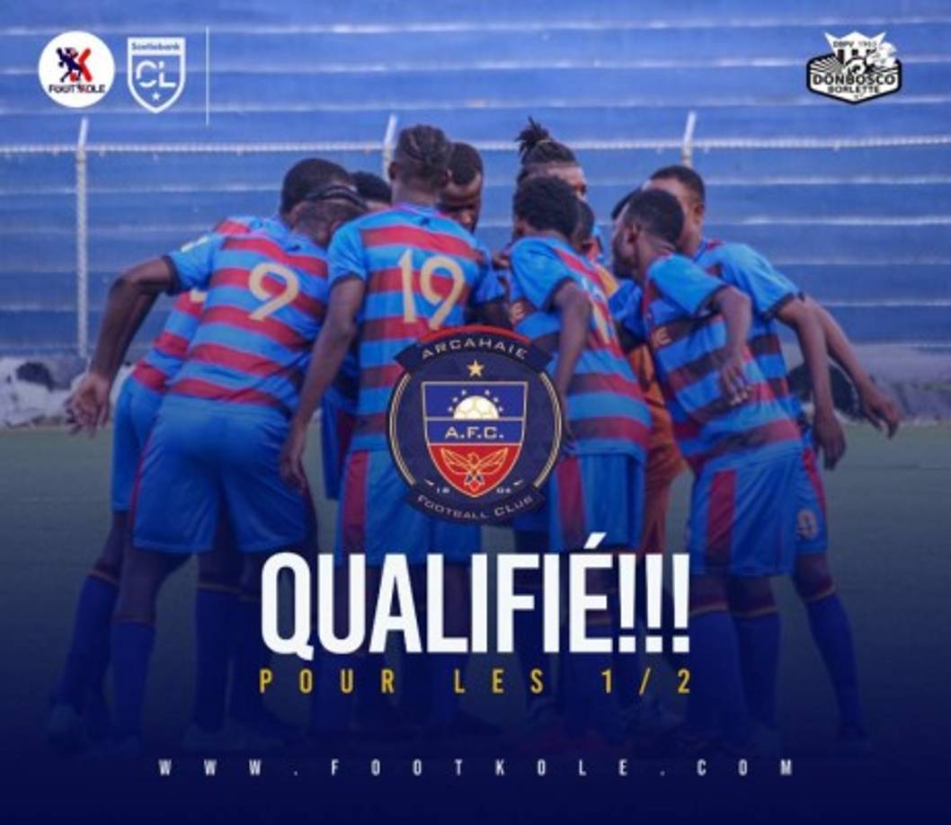 Arcahaie FC (Haití) - El equipo caribeño hizo historia al lograr clasificarse tras eliminar al Forge FC en ronda de Liga Concacaf.