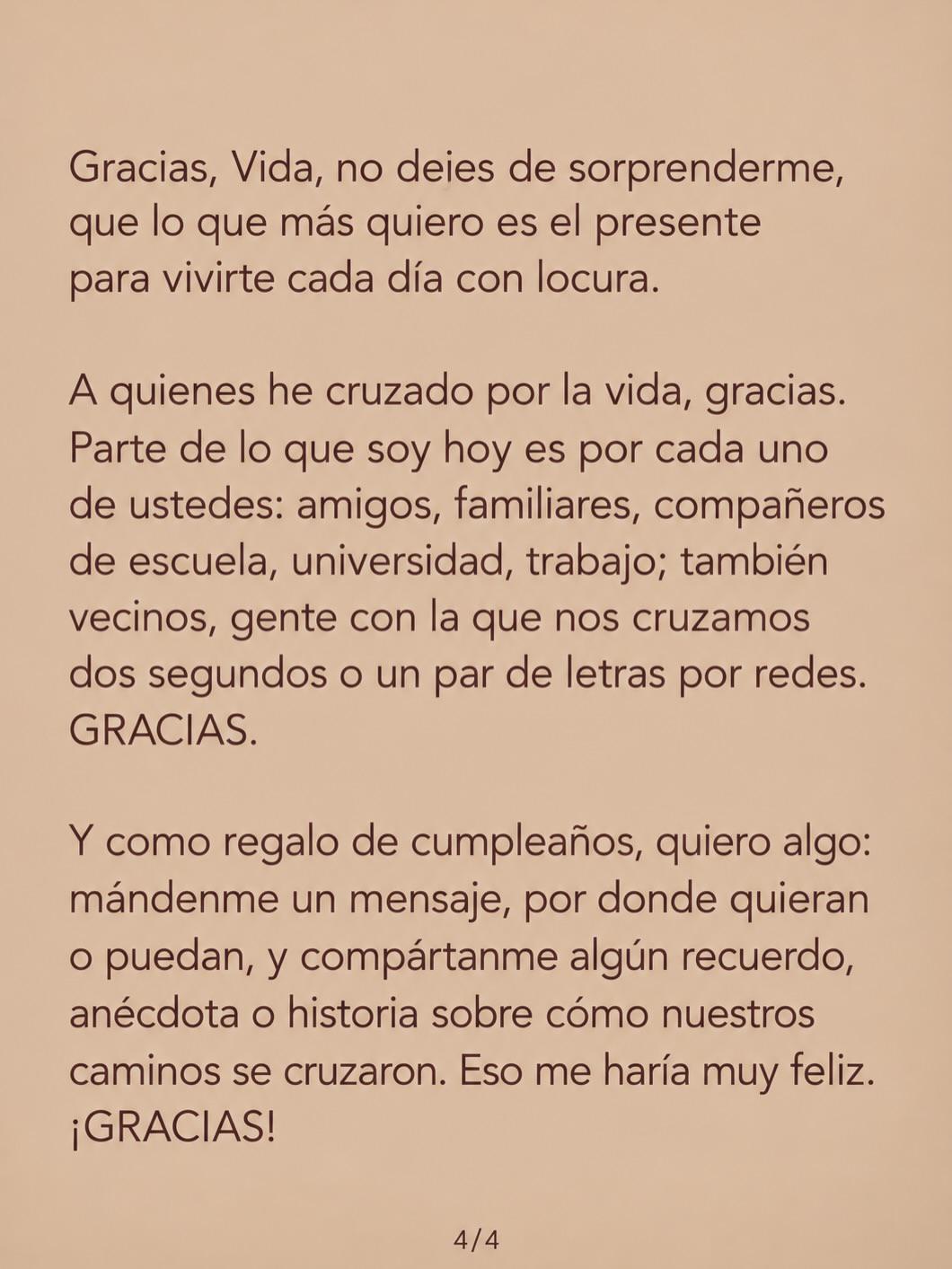 Carmen Boquín celebra sus 40 años con pasión, éxito y una vida plena