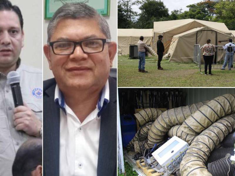 El Ministerio Público (MP) presentó requerimiento fiscal contra Gabriel Alfredo Rubí Paredes, exministro de Copeco, Nery Conrado Cerrato Ramírez, ex viceministro de Salud, Cristian Elías Santeli Chavarría, exadministrador de Copeco, y la representante legal en Honduras de la empresa DLX Enterprises LLC, Mirna Luz Romero Majano.