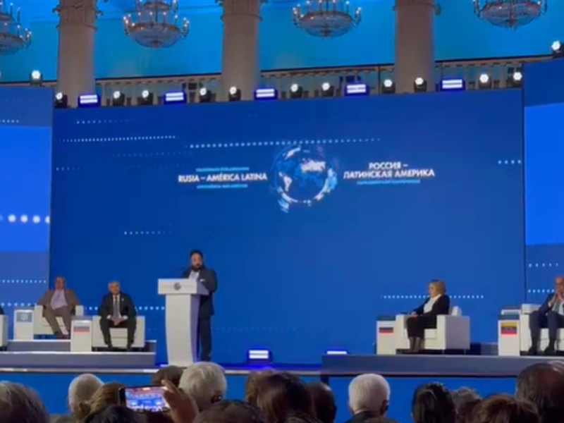 Intervención de Luis Redondo en la “Conferencia Parlamentaria Internacional “Rusia-América Latina”