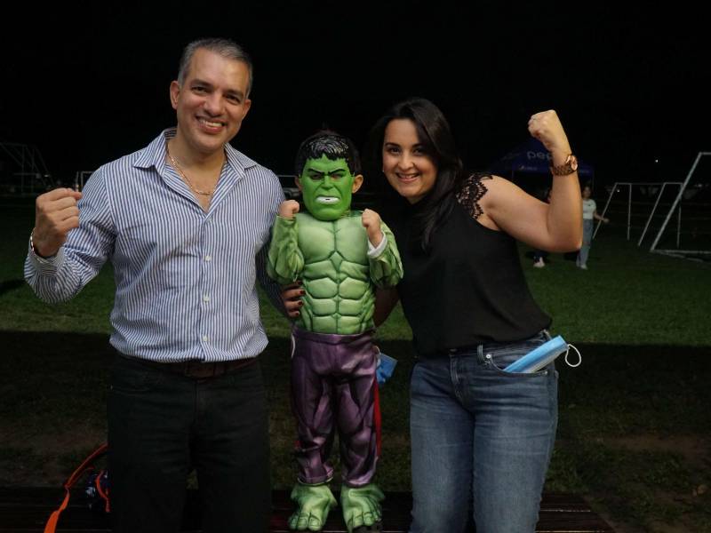 Héctor Santos, Héctor David Santos y Diana Cruz