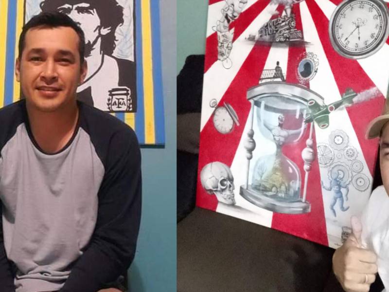 “Me dedico 100% al arte, vivo, respiro, me alimento del arte en pocas palabras, pero lo utilizo para que otros puedan disfrutarlo y dejar un legado en este espacio geográfico”, dice Eduardo Valle Varela.