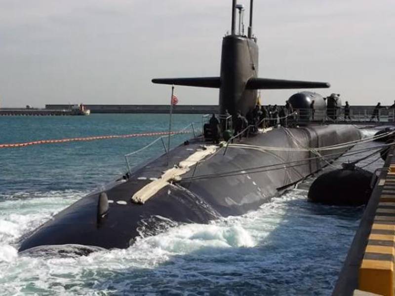 El Pentágono ordenó el despliegue de un submarino con misiles guiados en Medio Oriente.