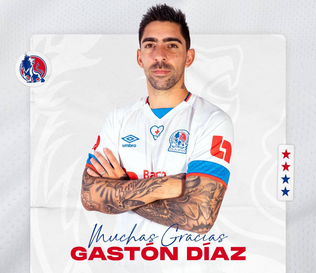 El mediocampista argentino Gastón Díaz ha sido confirmado como baja por el Olimpia. Al jugador le quedaban seis meses de contrato, pero ambas partes “han llegado a un acuerdo para la rescisión de su contrato”, informó el club albo en sus redes sociales.
