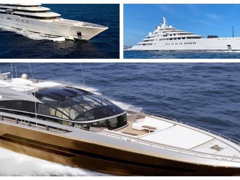 Desde hueso de T-Rex, hasta meteoritos , incluyen los yates que pertenecen a los hombres más millonarios del planeta.