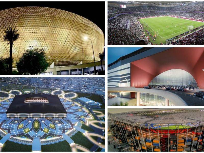 Los partidos del Mundial de Qatar 2022 se repartirán en ocho estadios, de los que sólo uno existía cuando el pequeño emirato fue elegido como sede de la Copa del Mundo.