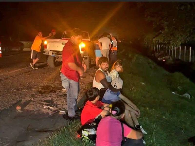 Bebé muere en accidente en la CA-5; otros dos jóvenes fallecen en Lempira