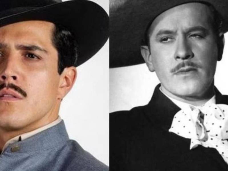 El actor Mario Morán es quien da vida a Pedro Infante.