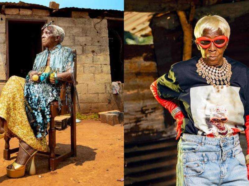 Según su nieta, todo comenzó con un juego, pero por estos días los ojos fashionistas están mirando a Margret Chola, la anciana que revolucionó el mundo de la moda por sus atrevidas combinaciones.