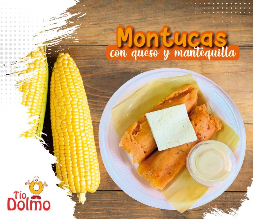 Una de las razones por las que más visitan Tío Dolmo es por sus deliciosos atoles, tamalitos y montucas elaborados con puro maíz. 
