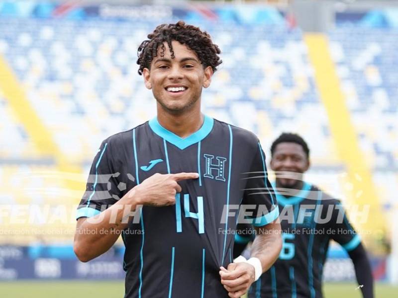 David Ruiz del Inter Miami se estrenó como goleador de la selección hondureña.