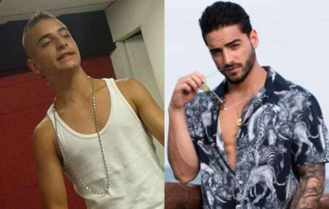 Maluma<br/><br/>El denominado 'Pretty Boy' luce muy distinto en la actualidad. Aunque el rostro del cantante de 'El préstamo' luce igual, ha agregado varios tatuajes a su cuerpo. Maluma es uno de los cantantes más famosos y exitosos del momento.