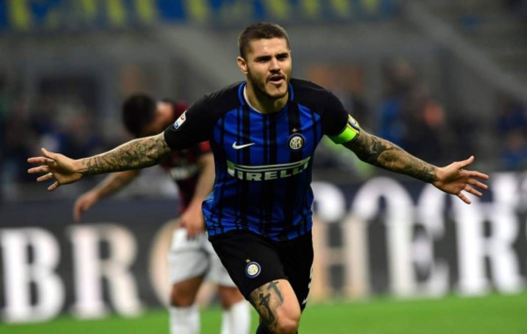 Mauro Icardi - El bajo rendimiento de Karim Benzema ha generado en el madridismo la necesidad de fichar un delantero y ahora más con la salida de Cristiano Ronaldo.