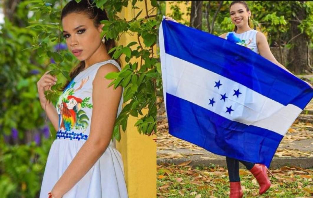 Angie Flores y otros artistas hondureños muestran su fervor por Honduras