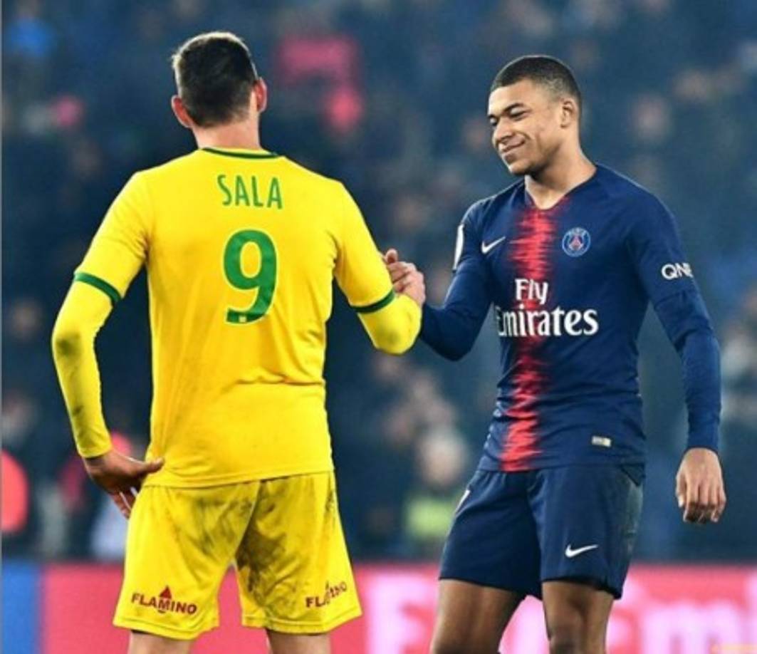 Con 12 goles en el campeonato francés, hasta hace unas semanas Sala rivalizaba con el prodigio Kylian Mbappé por el título de máximo realizador.