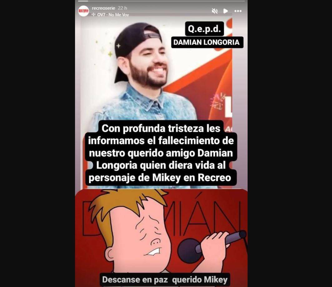 “Esta prueba les gustó tanto que dio voz al personaje hasta que cumplió los 17 años. Mikey es de los pocos personajes que mantuvo su voz original desde el inicio de la serie incluyendo la película <i>Llegó el recreo</i> en 2001”.