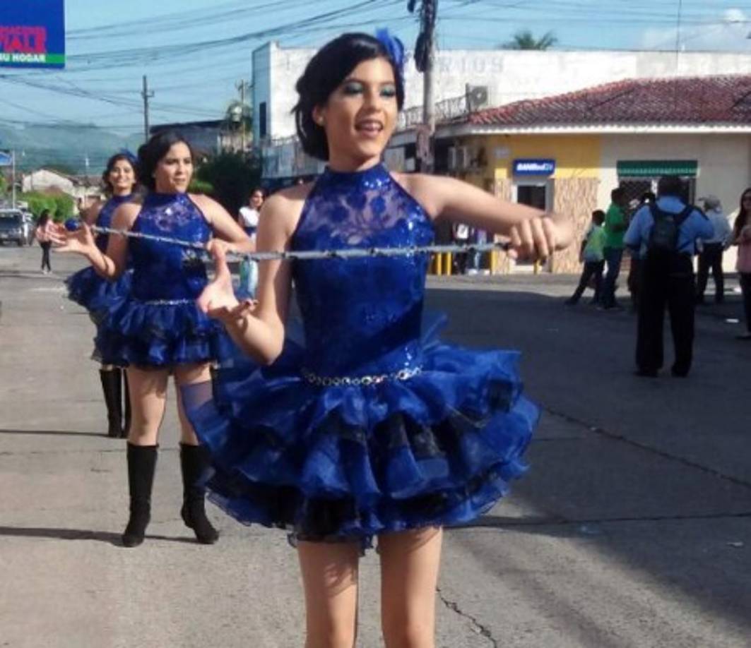 Esta jovencita robó suspiros en Choluteca.
