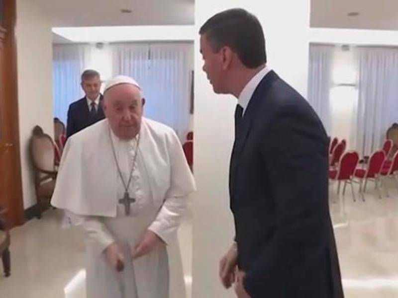 Papa y presidente de Paraguay abordan la lucha contra la pobreza en reunión en el Vaticano