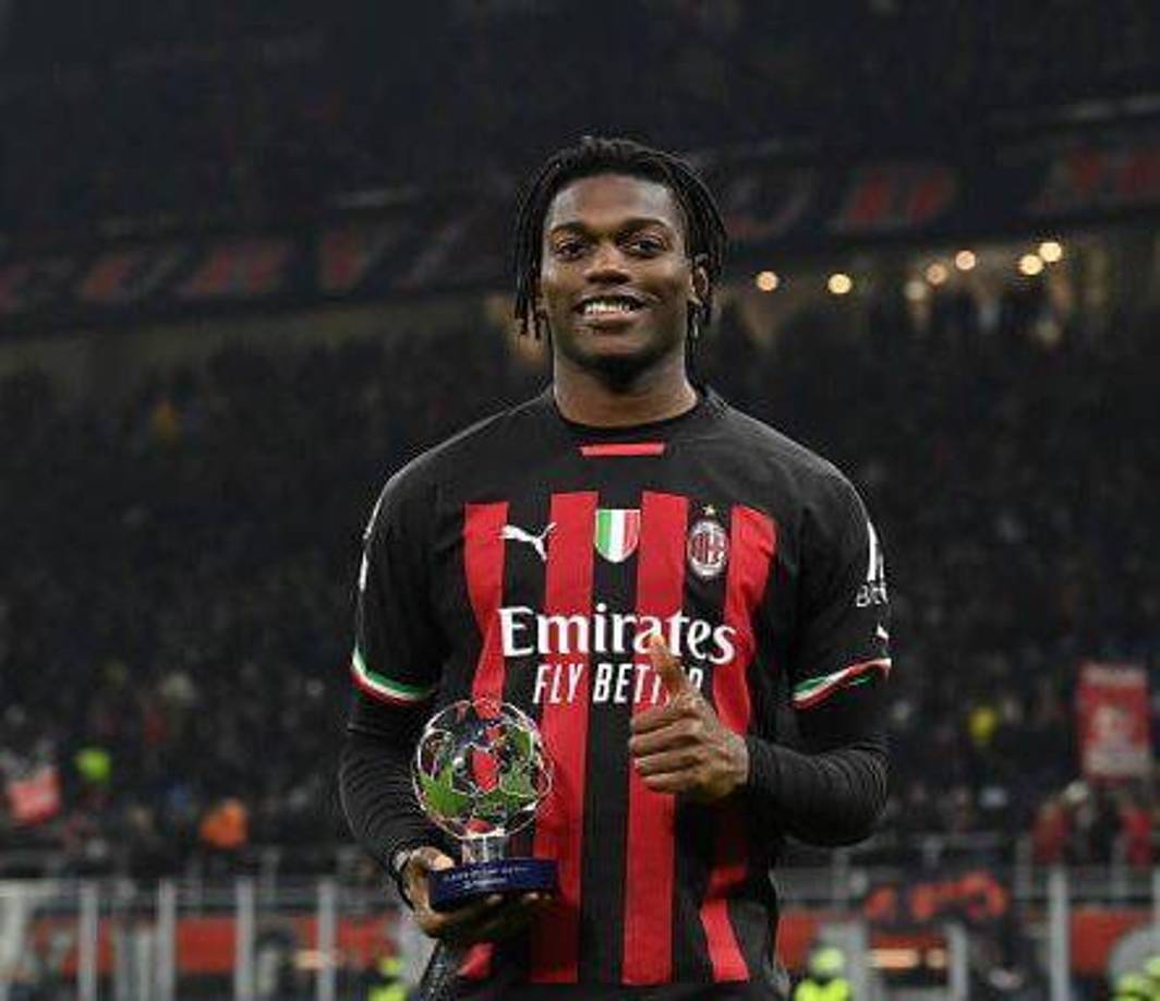 El portugués Rafael Leao fue nombrado MVP del Milan vs Tottenham.