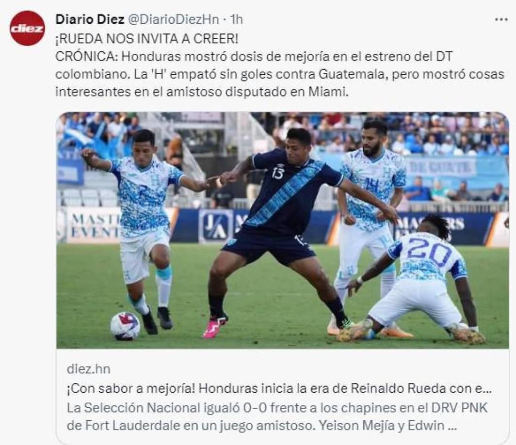 Diario DIEZ: “Rueda nos invita a creer”.
