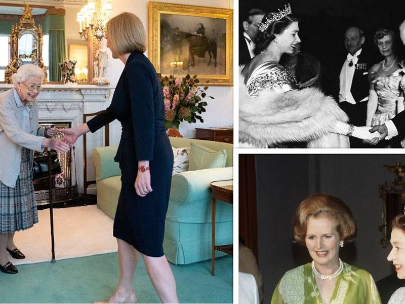Liz Truss se convertió en la 15ª jefa de gobierno británica en los 70 años de reinado de Isabel II. Tras recibir formalmente la dimisión de Boris Johnson, la monarca nombró hoy a Truss como nueva primera ministra. Esta es la lista de los inquilinos de Downing Street desde que Isabel II subió al trono en 1952.