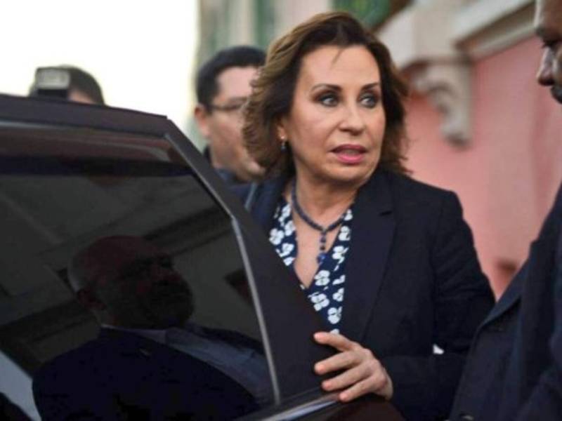 Torres, de 63 años, fue detenida en su residencia en un sector exclusivo en la periferia este de Ciudad de Guatemala./Twitter.