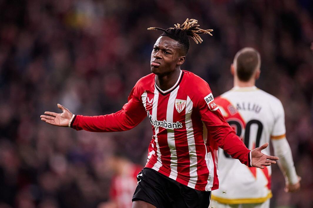 Nico Williams es del Athletic Club y podría ser el nuevo fichaje del FC Barcelona.