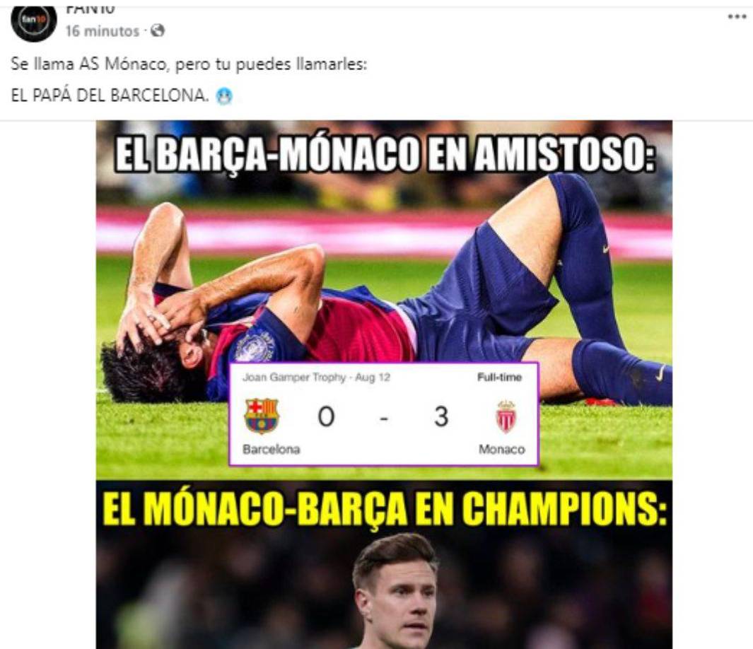 Barcelona perdió en la Champions y desata burlas: Los mejores memes