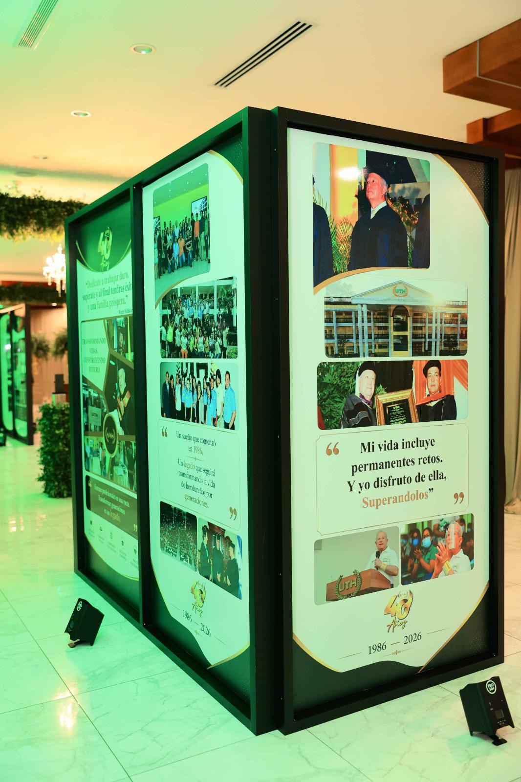 Elegancia y alegría: Así se vivió la celebración del 40 aniversario de la UTH
