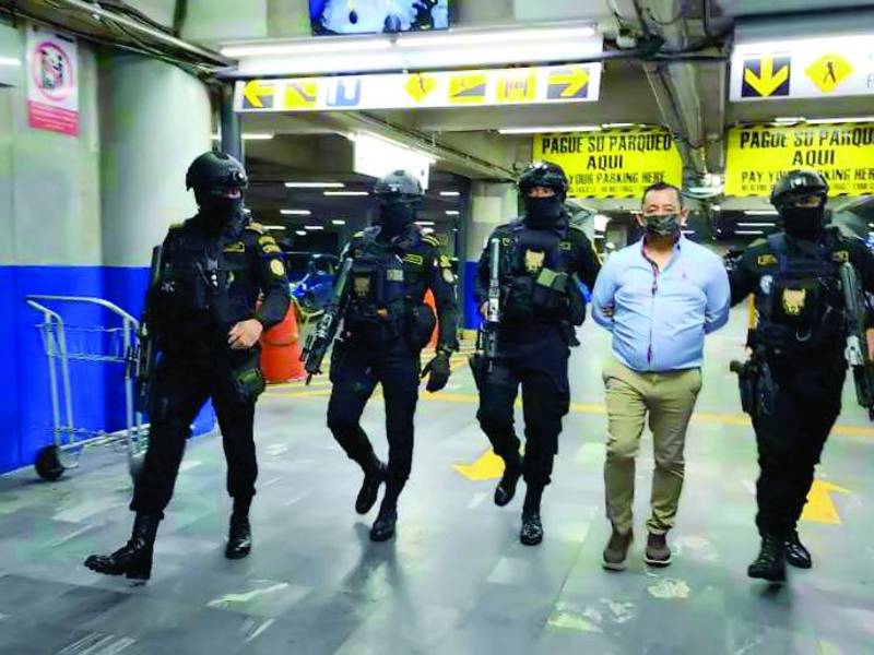 La Policía Nacional Civil de Guatemala capturó a Mario Roberto Girón en ese país.