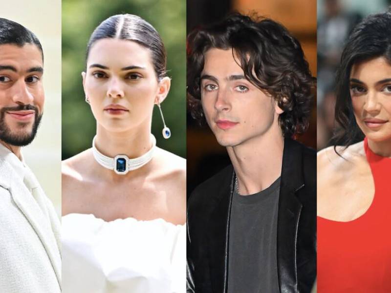 Bad Bunny, Kendall Jenner, Timothée Chalamey y Kylie Jenner no estarán juntos en el reality