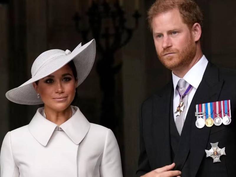 El príncipe Harry y Meghan, duquesa de Sussex.