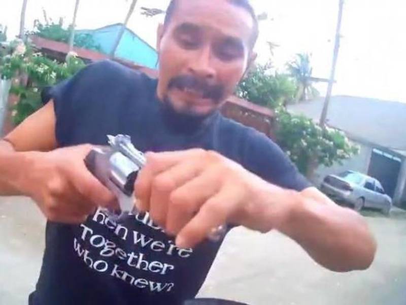 El video que se hizo viral y que muestra cuando asaltó y disparó al joven repartidor a domicilio.