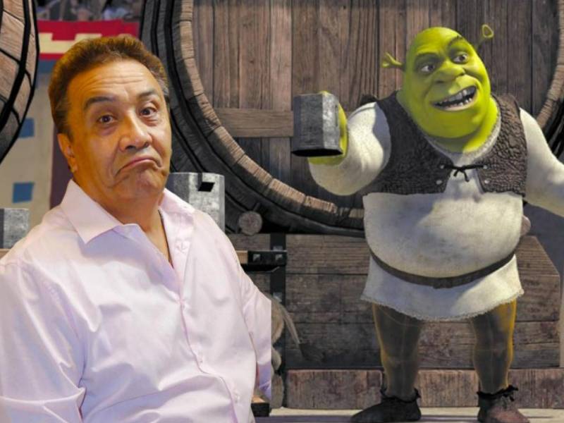 Entre los manifestantes, destacó el actor de doblaje Alfonso Obregón, conocido por dar voz al ogro Shrek.
