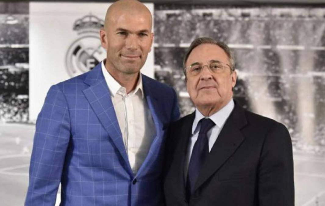 Florentino Pérez, presidente del Real Madrid, ha convencido a Zidane para que asuma una vez más el regreso del entrenador francés al club madridista. Tras la noticia, el periódico digital español Okdiario ha revelado los jugadores que dejarán al club merengue con la llegada de Zidane.