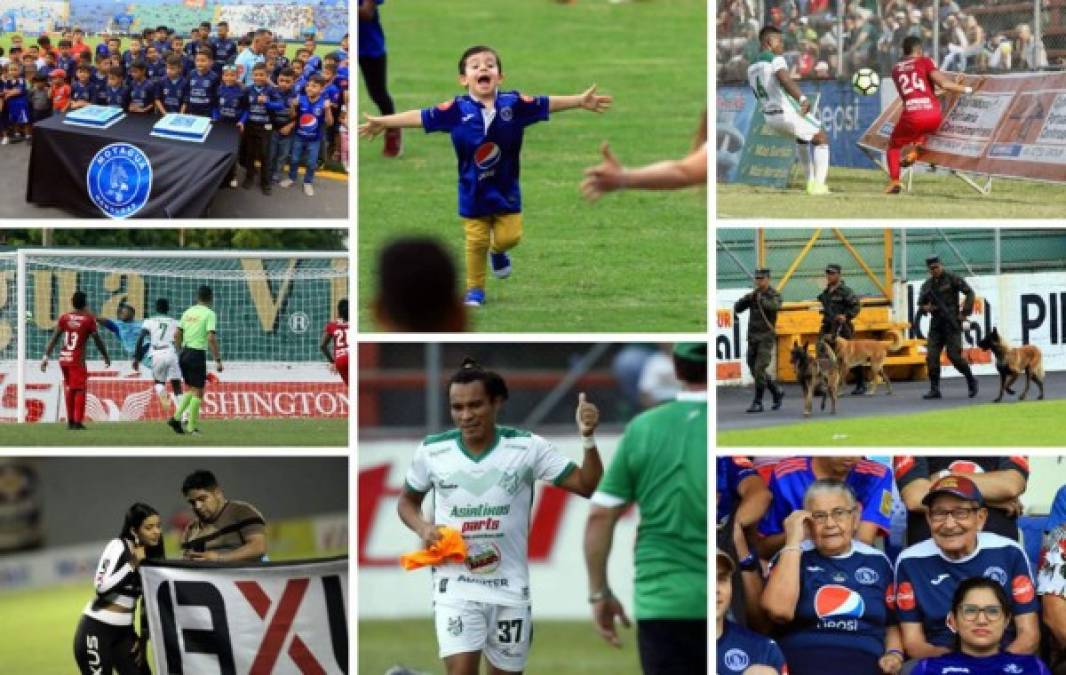 Las mejores imágenes que nos dejó la octava jornada del Torneo Apertura 2018 de la Liga Nacional del fútbol hondureño.