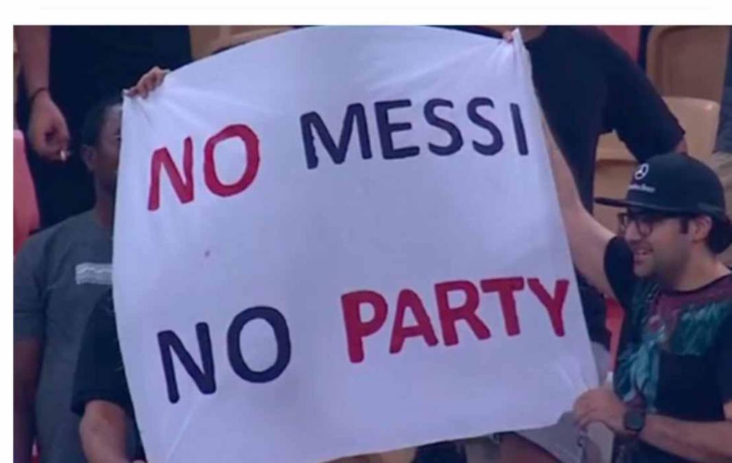 La ausencia de Lionel Messi generó una gran cantidad de reacciones y memes de lamentos de sus fanáticos
