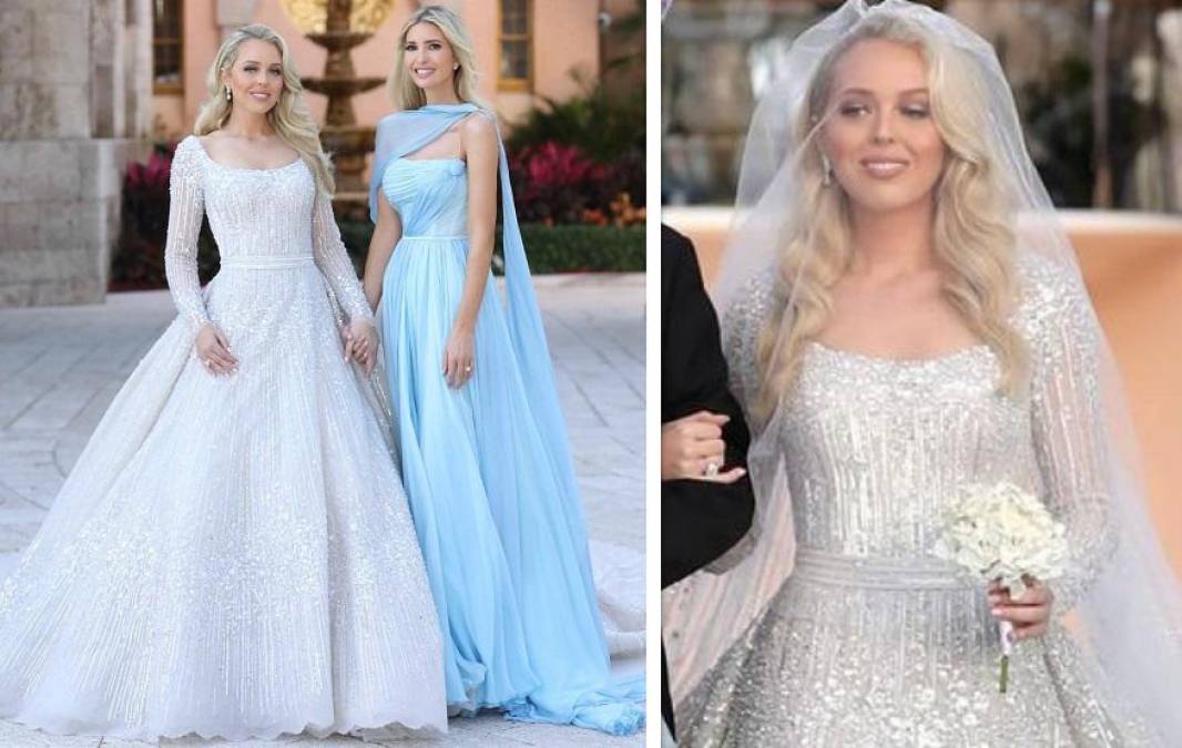 Ivanka Trump acaparó las miradas en la boda de su hermana menor, Tiffany, que se casó el fin de semana con el empresario de origen libanés Michael Boulos, en una millonaria ceremonia celebrada en Mar-a-Lago, Florida.