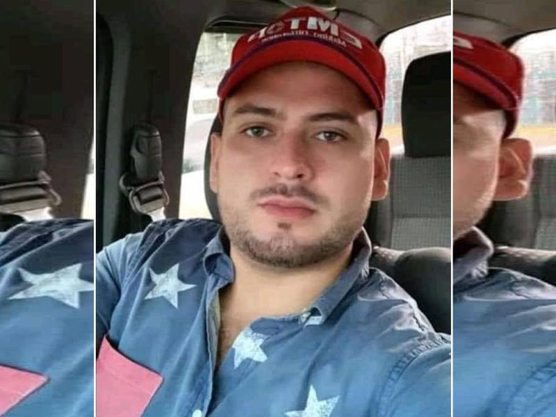 Foto en vida de Erick Rafael Vallecillo.