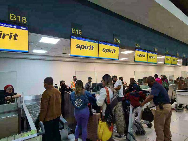 Palmerola recibió el primer vuelo nocturno procedente de Fort Lauderdale de Spirit.