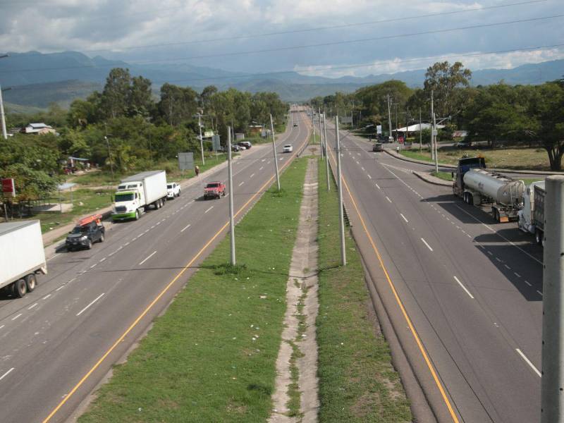 La CA-5 Norte es una de las carreteras que se encuentran en óptimas condiciones en Honduras.