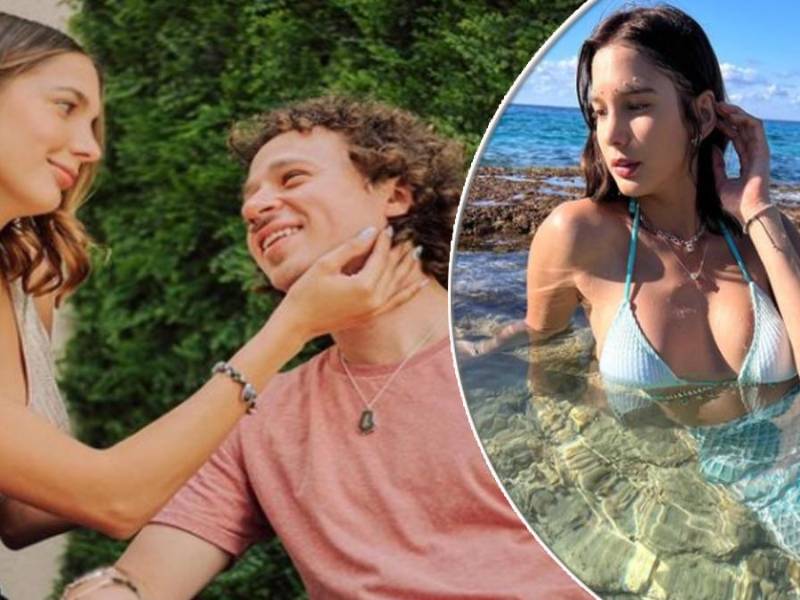 Arianny Tenorio es la novia de Luisito Comunica, ambos llegaron este domingo a Honduras.