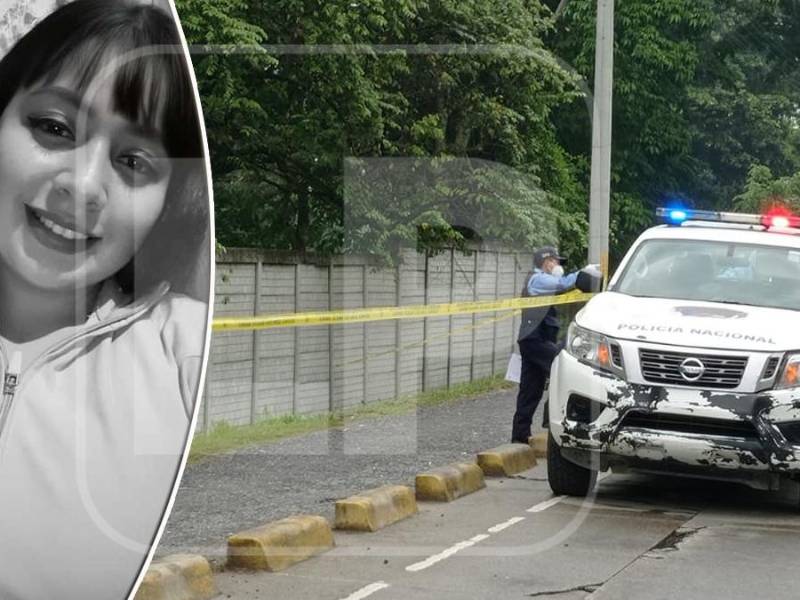 Foto en vida de Angie lizbeth Mancía.